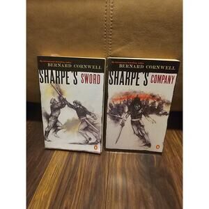 Bernard Cornwell Book Lot Two Paperback Novel White Historical Fiction Adventure